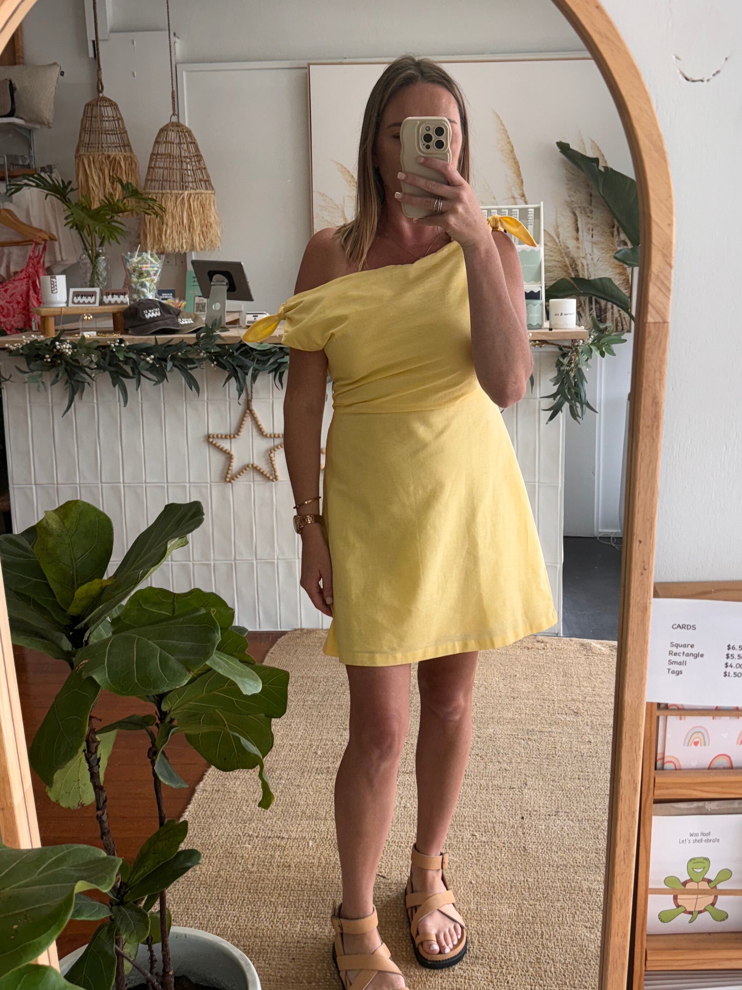 Daisy Dress - Lemon