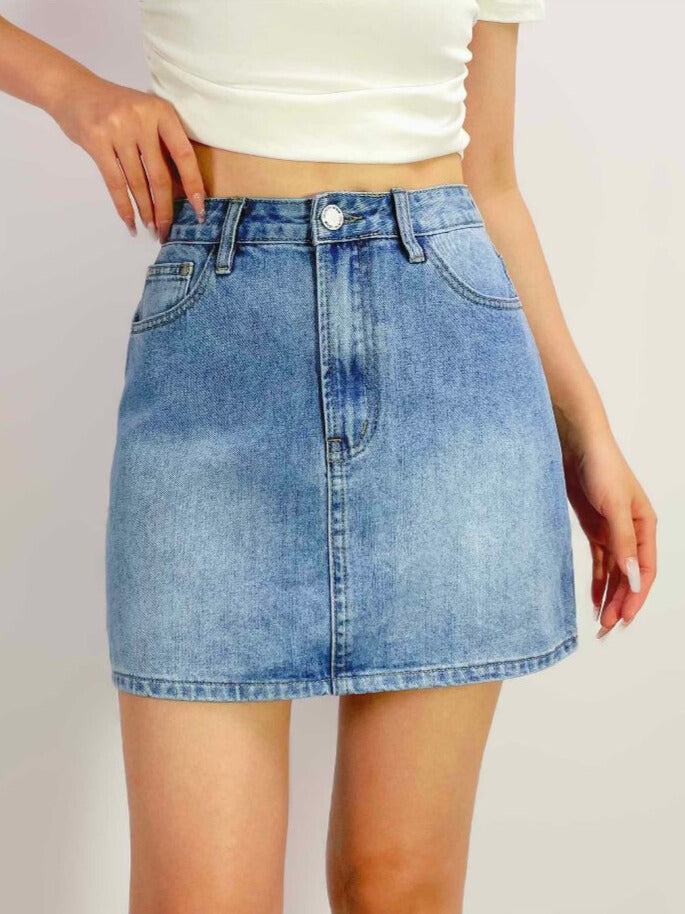 Sally Denim Skirt