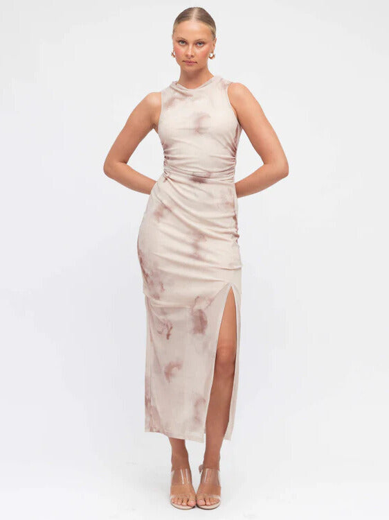 Rya Mesh Midi Dress