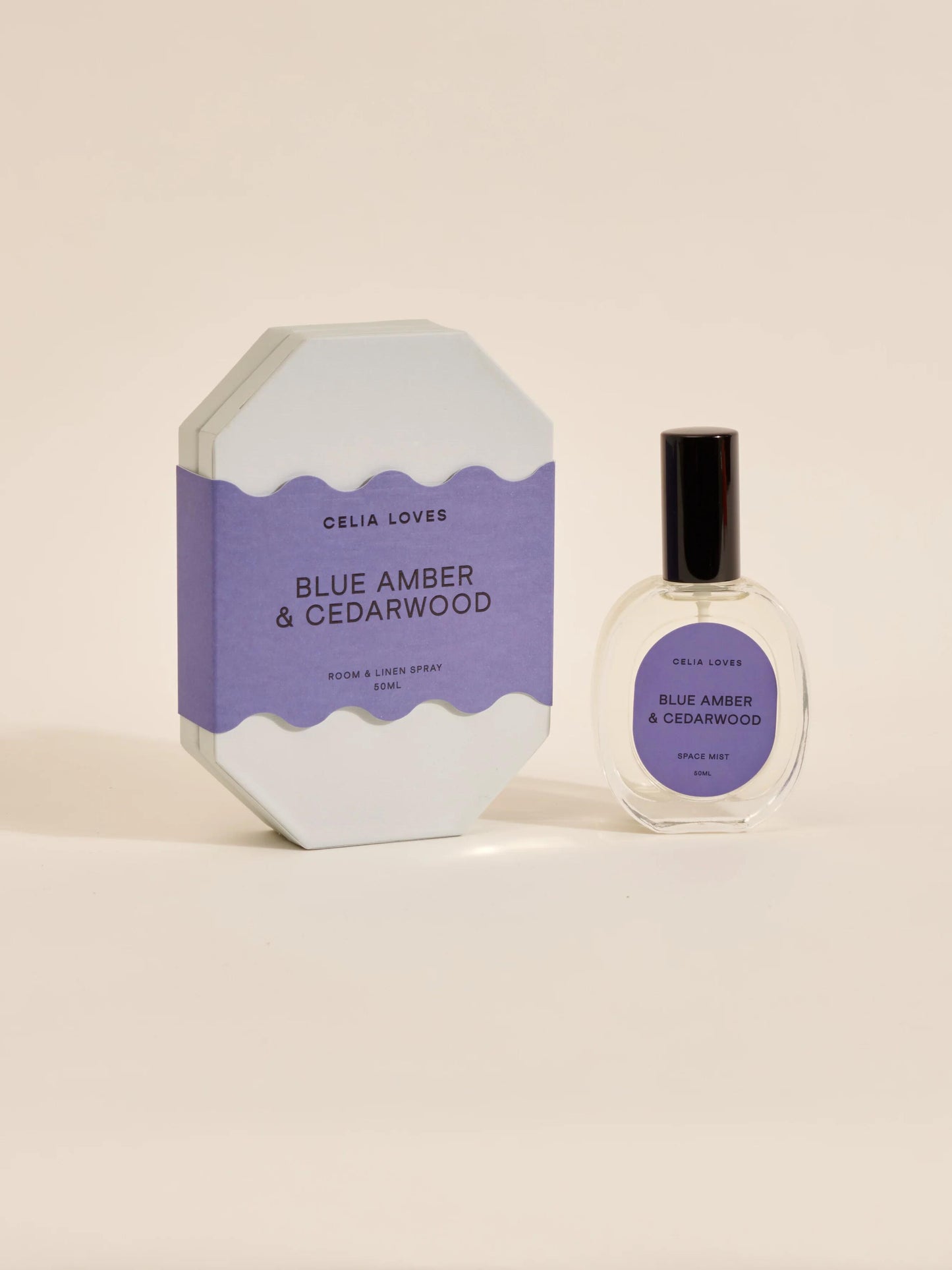 Celia Loves || Blue Amber + Cedarwood Room Spray 50ml