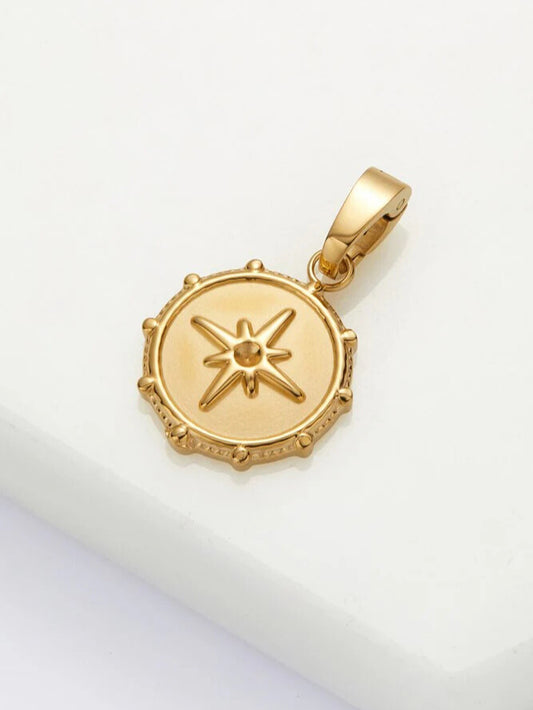 Zafino || Compass Charm- Gold