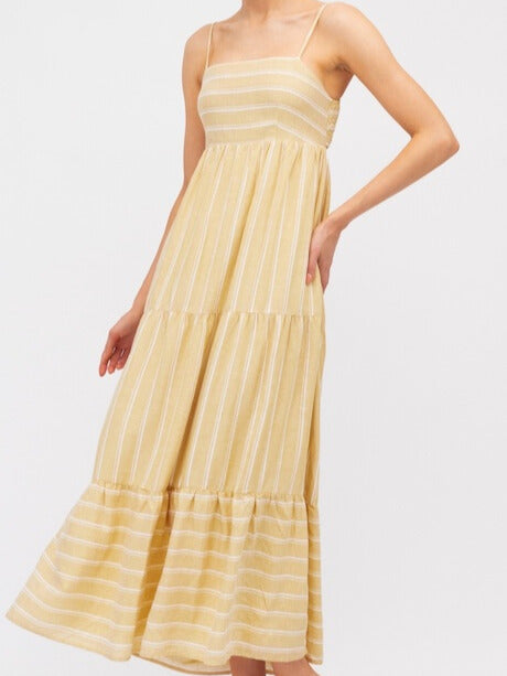 Lucia Dress- Yellow