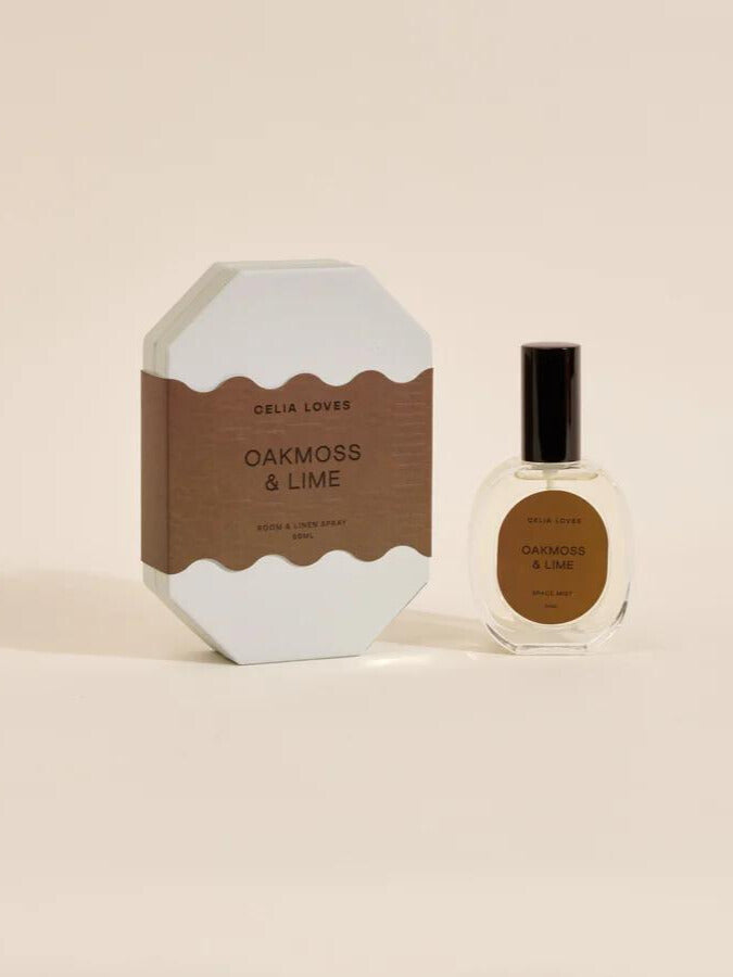 Celia Loves || Oakmoss + Lime Room Spray 50ml