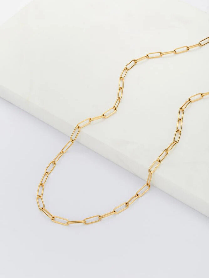 Zafino || Ruby Necklace- Gold