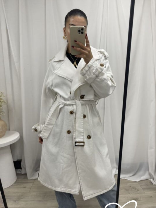 Logan Denim Trench