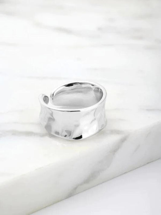 Zafino || Bianca Adjustable Ring- Silver