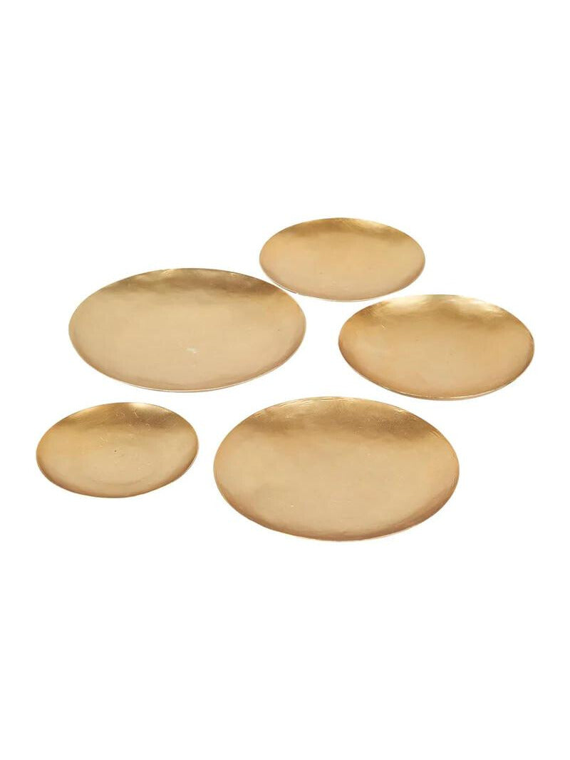 Hubert Bowl Set- Brass