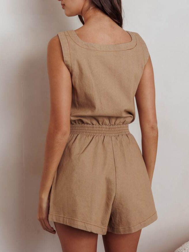 Sirra Denim Playsuit