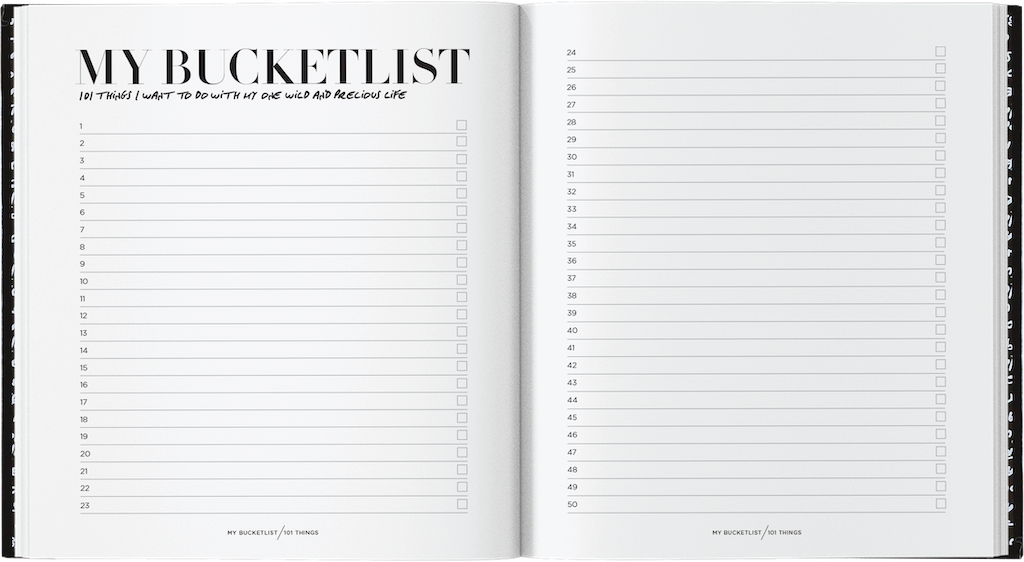 My Bucket List