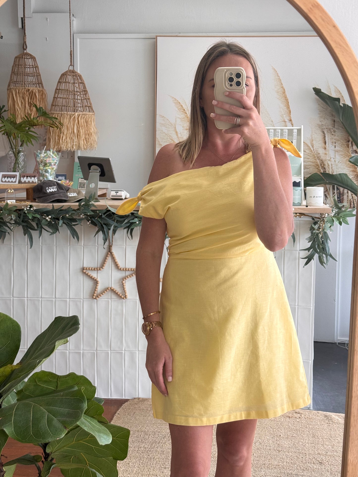 Daisy Dress - Lemon