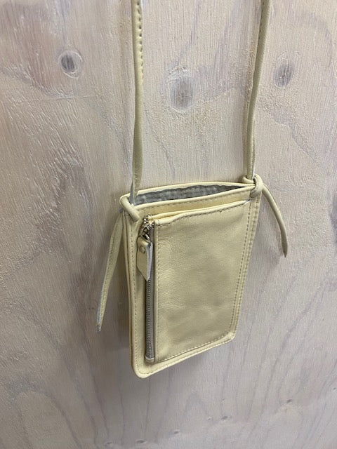 Bailee Phone Pouch Bag - Cream