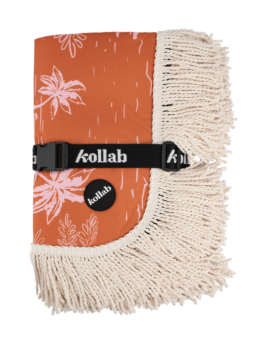 Fringed Medium Picnic Mat Coastal Haven