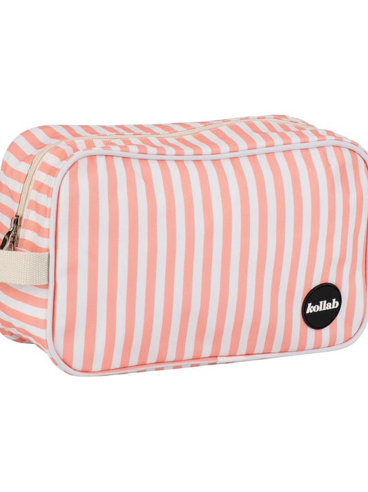 Travel Bag Coral Stripe