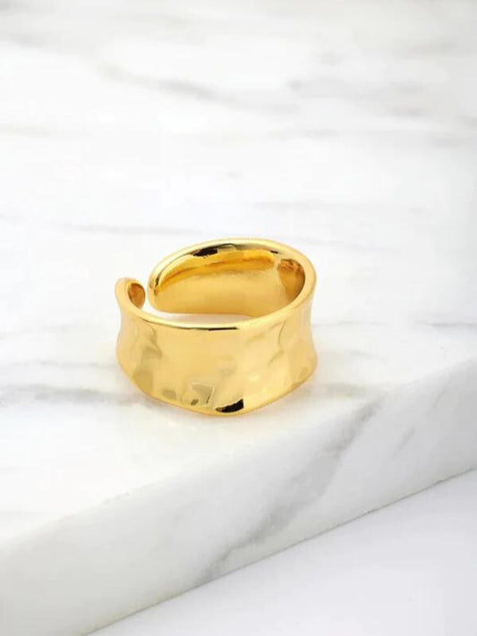 Zafino || Bianca Adjustable Ring- Gold