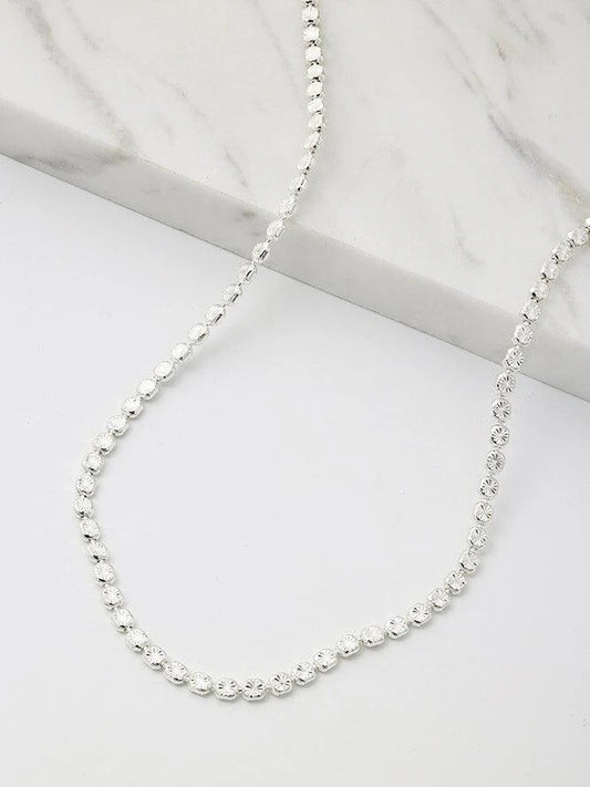 Zafino || Belle Necklace- Silver